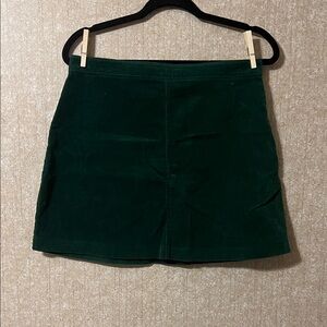 Forever 21 Green Mini Skirt